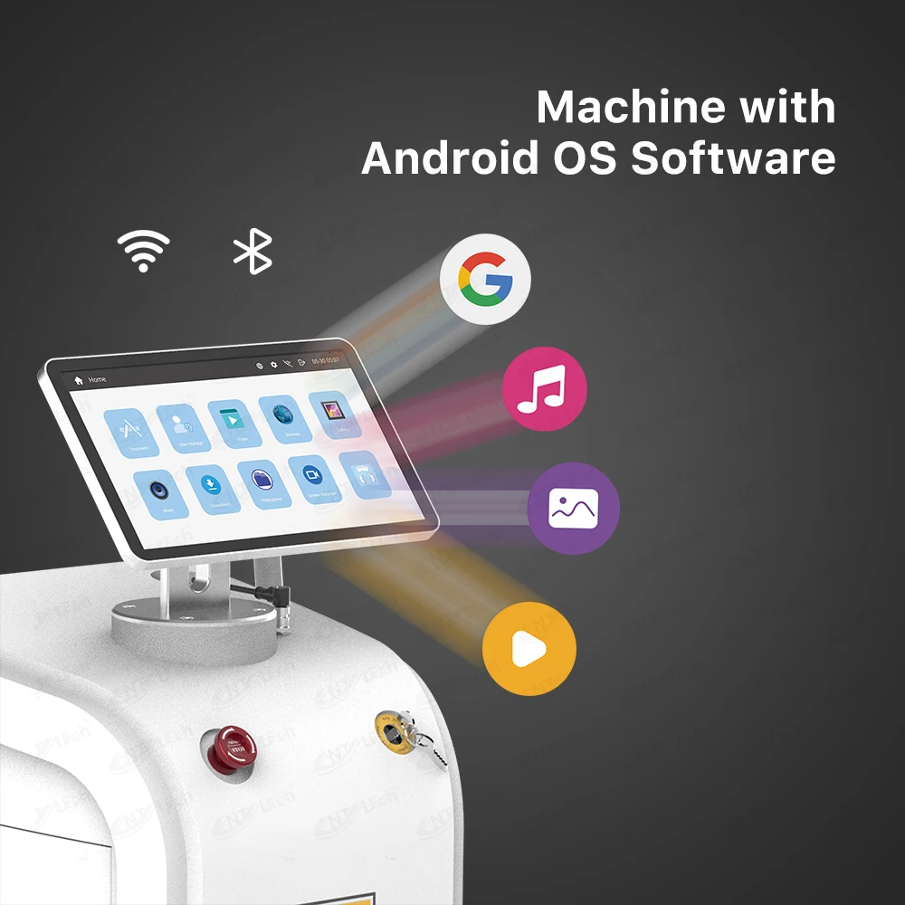 Different spot size permanent bikini hair laser removal machine