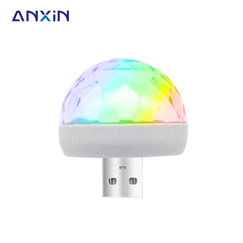 USB Mini Disco Light Portable Home Party Light 5V USB Powered Led Stage Party Ball DJ Lighting