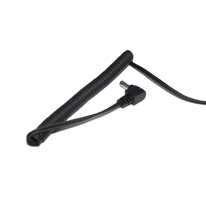 Black and Red Low Price 3.5mm x 1.35mm 90 degree black  to 2 pin dc cable