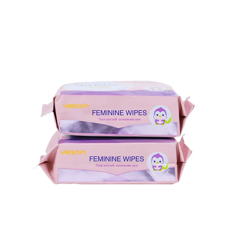 Compostable Face Alibaba Flushable Private Label Yiwu Nature Feminine Single Pack Personal Care Lady Wet Wipe