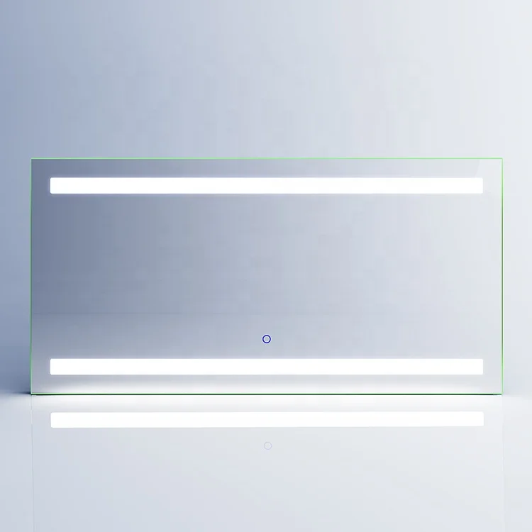 Chinese factory hotel wall led backlit Light bathroom mirrors with ir sensor motion switch