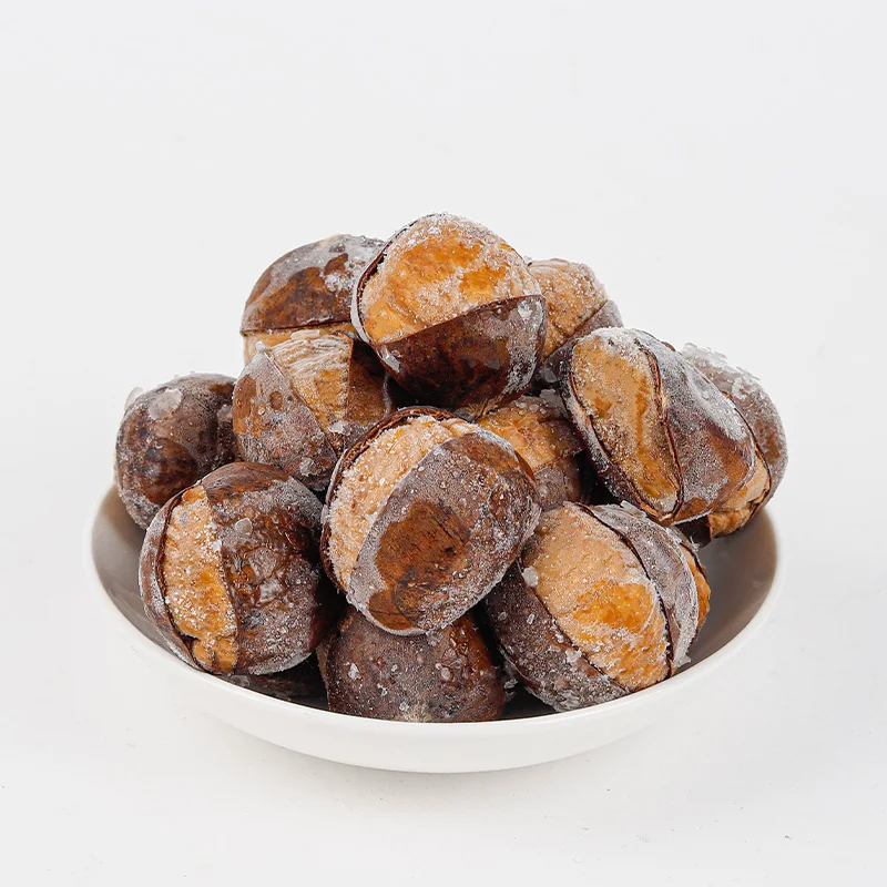 Hot selling chestnuts healthy roasted chestnut food snacks hebei nuts with low price