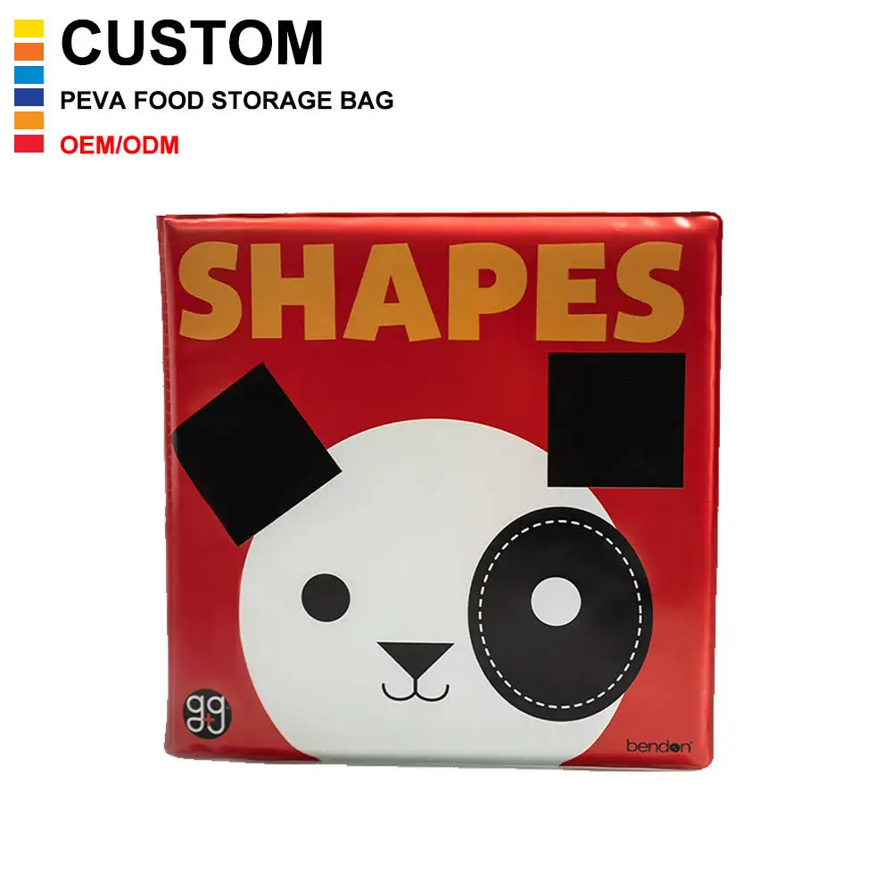 HANSUN Customized printing bpa-free waterproof EVA kids color changing bath books toy for babies