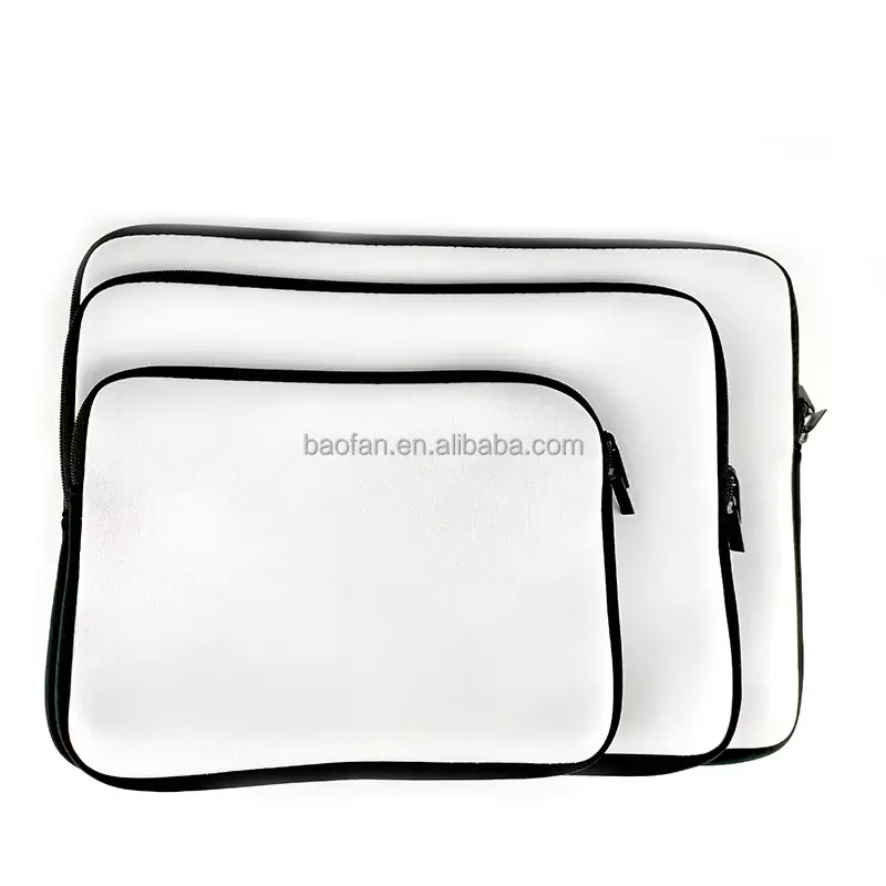 wholesale 10 inch sublimation laptop sleeve custom notebook computer bags heat press diy sublimation bags for Ipad