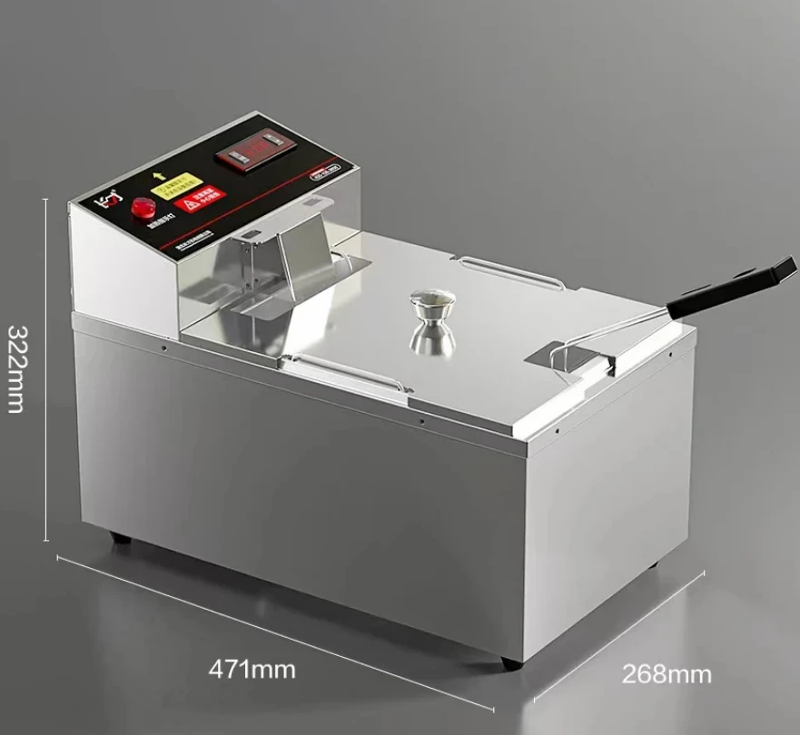 Factory Professional Commercial Electric Potato Deep Fryer for Fried Chicken Shop Fast Food Restaurant