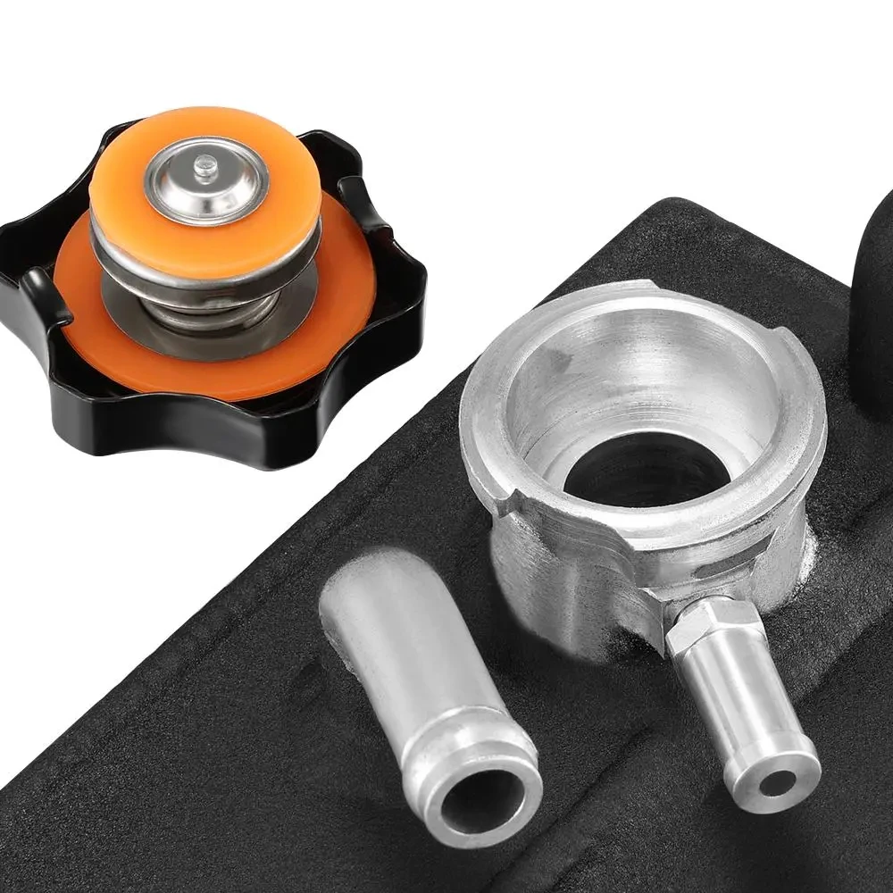 Aluminum Coolant Reservoir Tank Fit For 2008-2014 Subaru WRX Coolant Expansion Tank