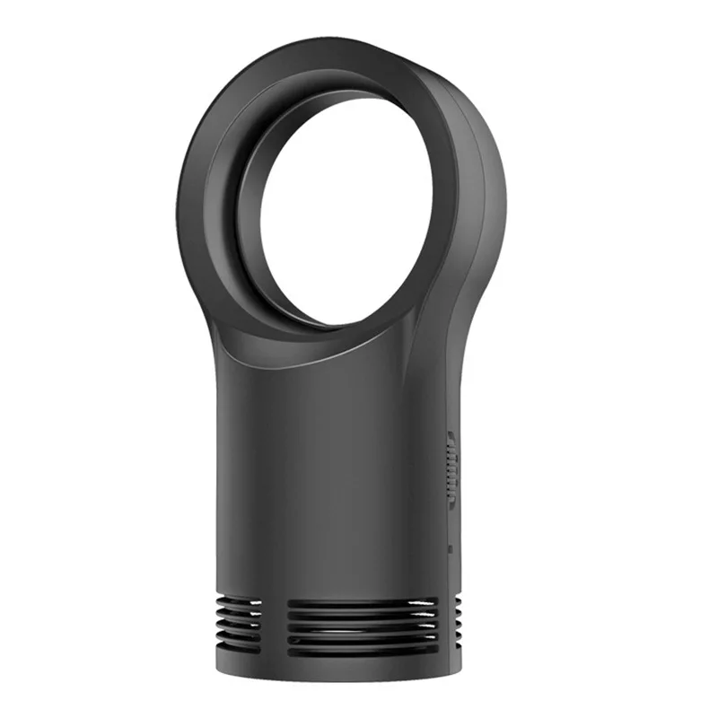 New Bass noiseless constant temperature heating bladeless one-piece frosted Fan Heater