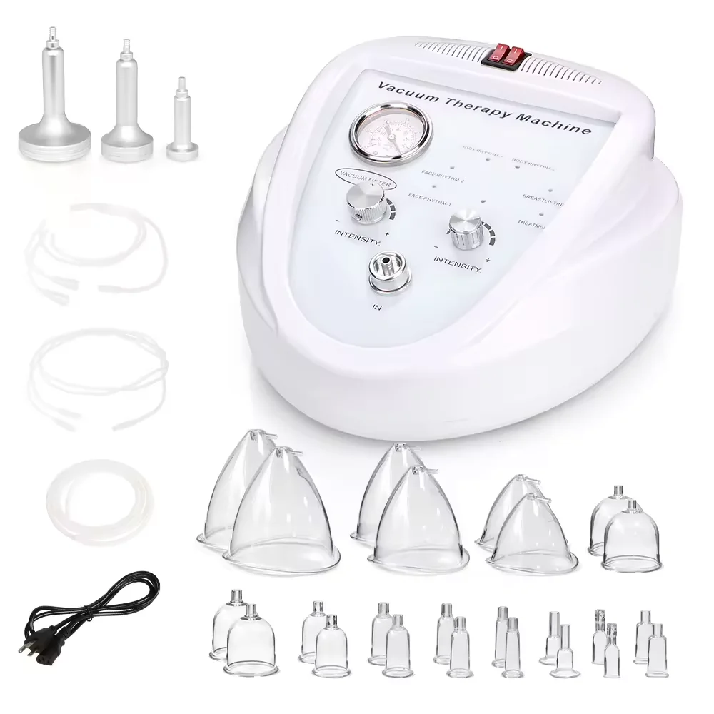 Enhance Strong Suction Vacuum Therapy Enlargement Pump Largest Cup Butt Lift women Cupping Lifting Breast Massage machine