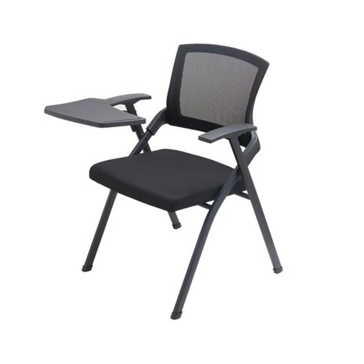 Training seat with writing board conference room table and chair integrated training folding office chairs