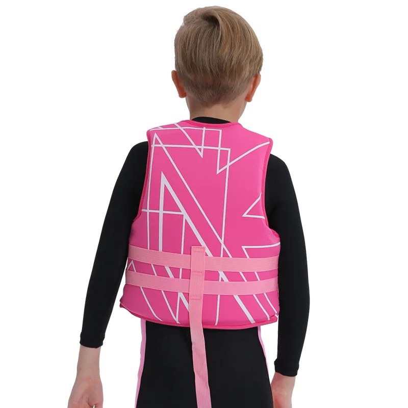 Customized Kids Age 3-7 85-125cm Infant Baby Boys Girls Neoprene EPE Foam Waterpark Safety Floating Vest Life Jacket