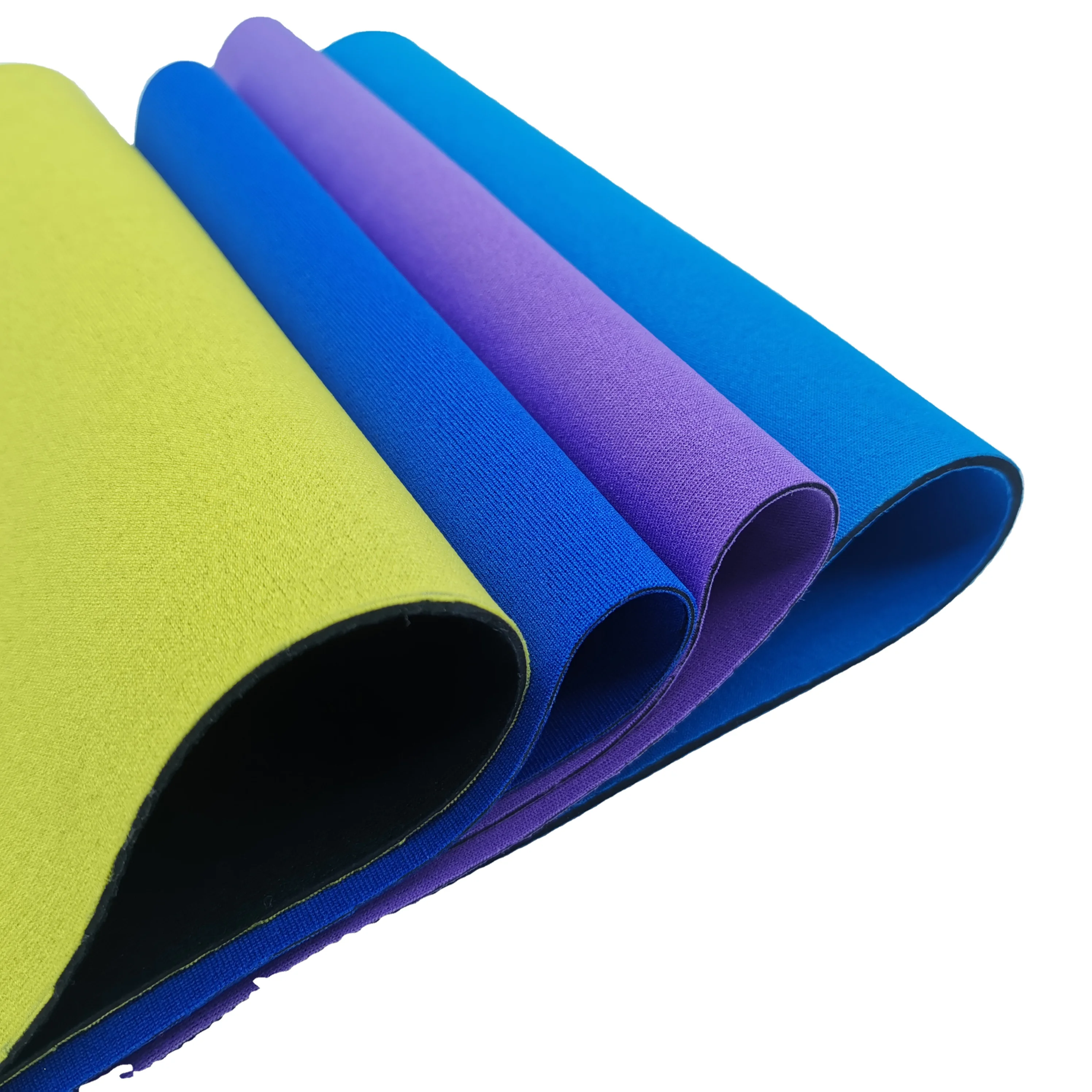 Wholesale 3mm Super Stretch Neoprene Fabric Colors Polyester Neoprene Fabric