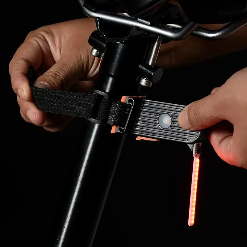 LED Bike Tail Light USB Rechargeable Photon Bicycle Tail Light High Brightness Photon Drop Bike Night Tail Light Multiple Colors