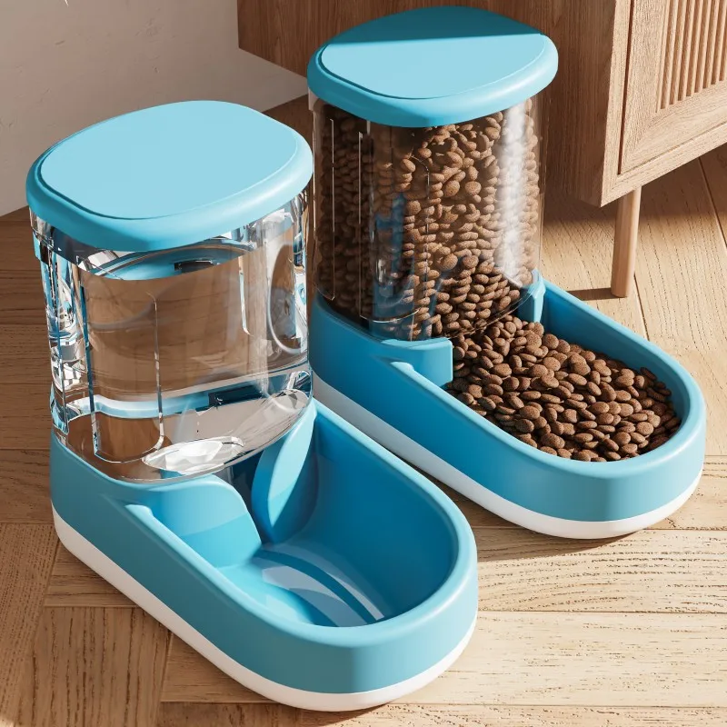 Dog water dispenser cat automatic feeder dog water feeder cat drinking water without plugging kettle pet supplies