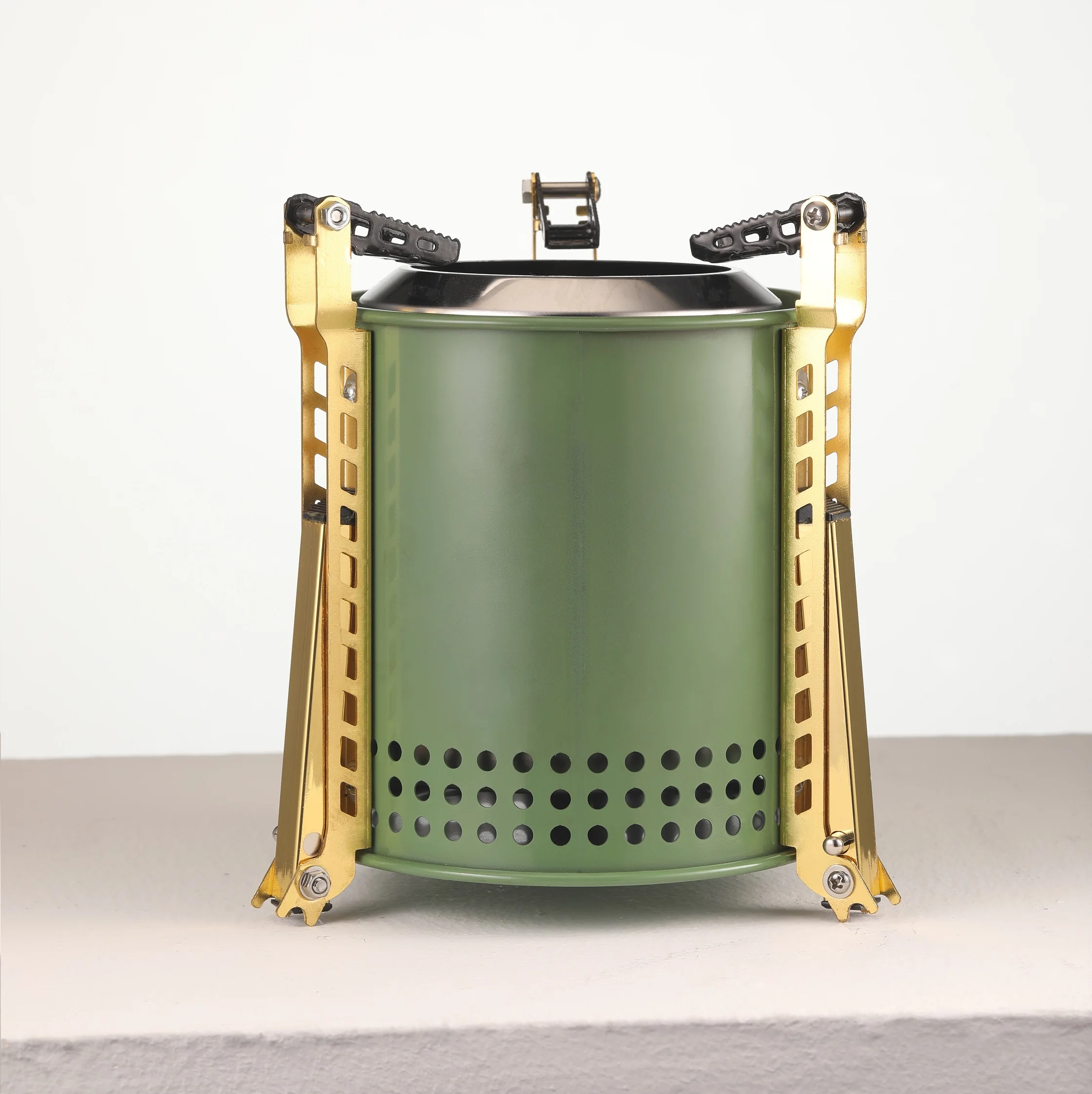 Multi fuel wood pellet camping stove cheap stove for BBQ cooking