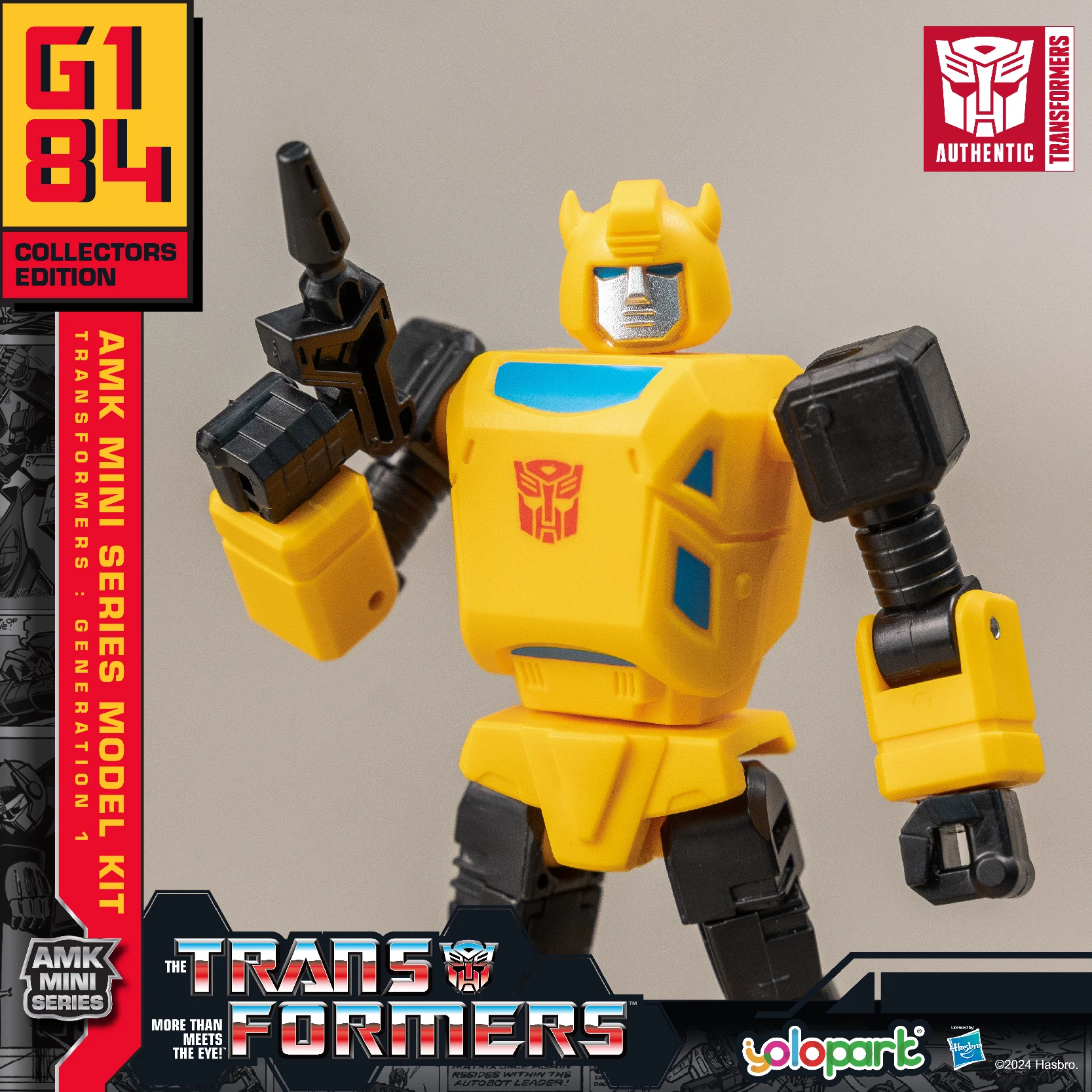 AMK Mini Series- Bumblebee Model Kits Transformers Toy