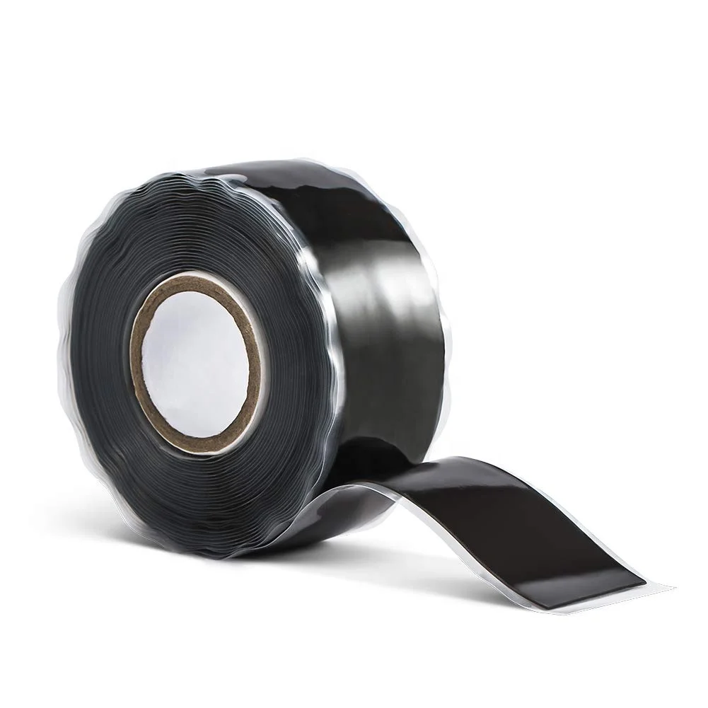 Electrical Silicone Rubber Hose Leak Waterproof High Pressure Plumbing Repair Tape Silicone Self Fusing Tape