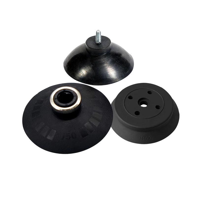 Industrial Fireproof Silicon Vacuum Suction Cup With Hook Custom Rubber Suction Cup Cupula