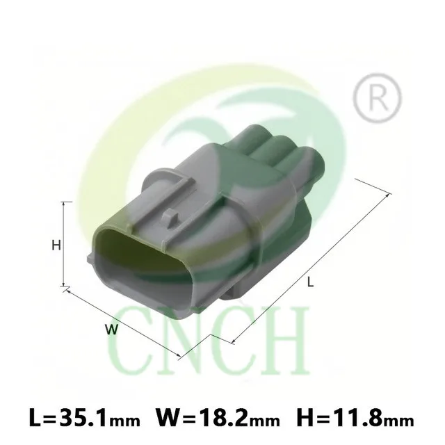 3 pin женский водонепроницаемый разъем серый герметичный провод-провод connectoracura катушки зажигания для оптический Кливер Sumitomo 6189-0968 6918-1833