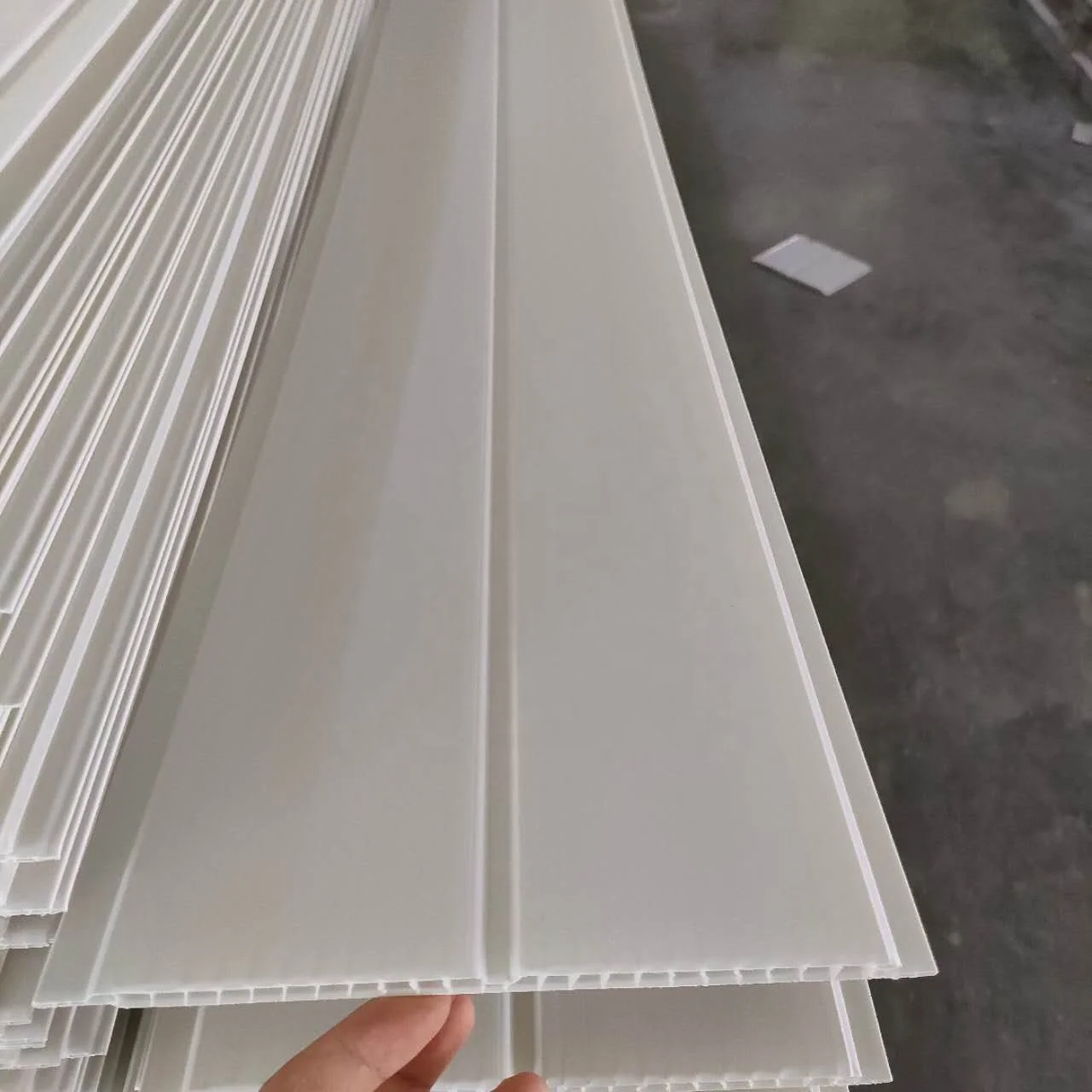 Hot Selling Common Foundation in Concave Style Pvc Panel Ceiling for Wall Decoration
