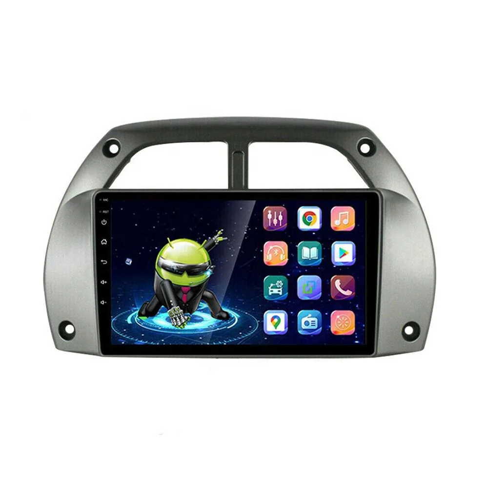 HD multimedia 9 inch android 9.1 Car DVD player 1+16GB GPS touch screen for Toyota RAV4 2001-06