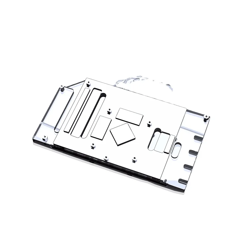 Bykski GPU Water Block For ASUS ROG STRIX / DUAL RX 6600XT Video Card Water Cooler VGA Cooling 5V/12V RGB A-AS6600XT-X