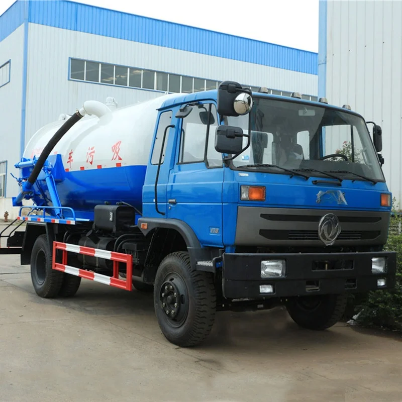 DongFeng осадка сосать грузовик 10CBM илососная машина для грузовых