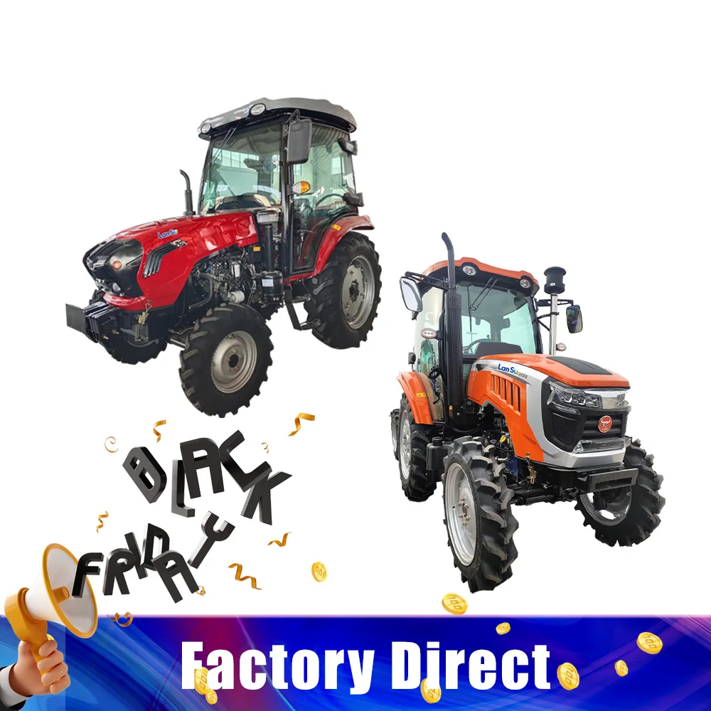 Fiat tractor 4WD  60HP tractors mini 4x4 farming machine agricultural