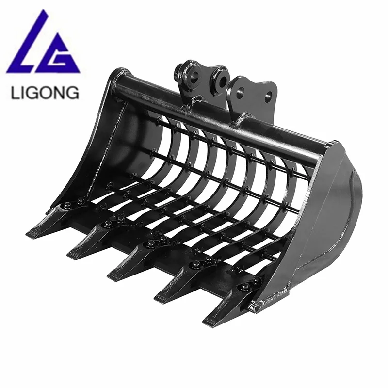 Construction machinery parts excavator bucket,narrow bucket,cleaning bucket for Jcb,Komatsu,Kobelco excavator