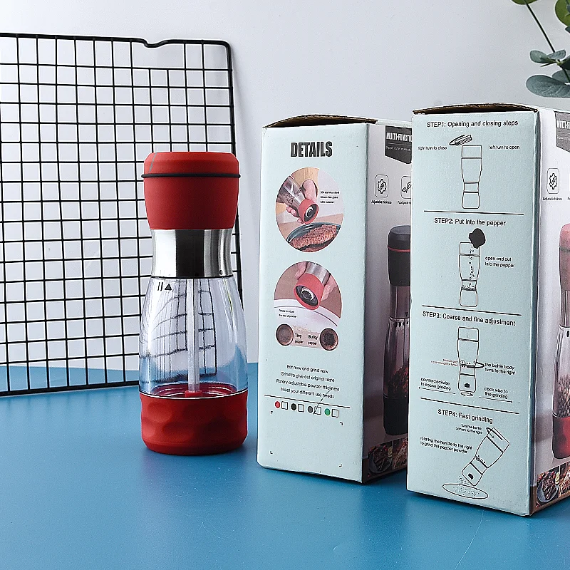 wholesale new Best price chinese manual  spice salt pepper mill wooden material spice salt pepper grinder