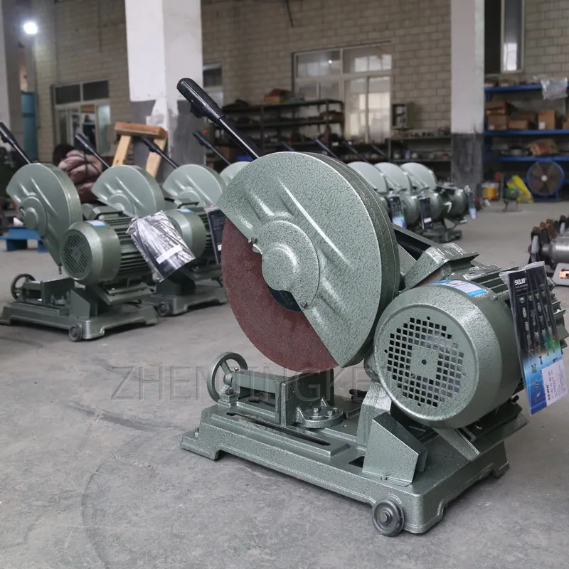 
Profile Cutting Machine Single-phase Industrial Grade 4Kw Steel Full Copper Wire High Power 16inch Toothless Saw 