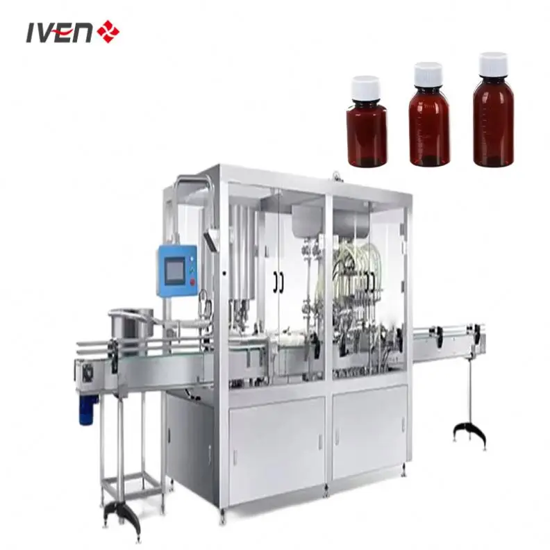 Syrup Dispensing and Cap Sealing Technology/ Liquid Filling and Cap Application System/Syrup Filling Equipment Producers