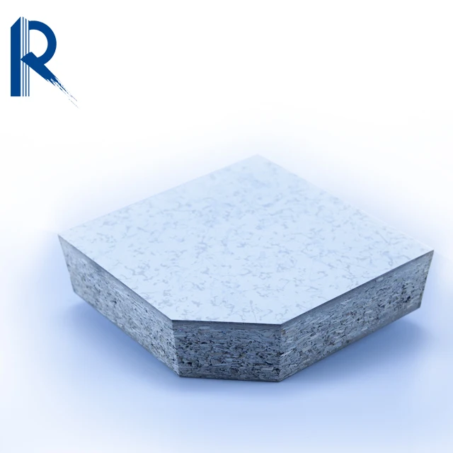 High quality interior wood core raised access floor with ceramic tile surface