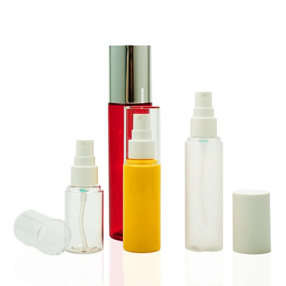 Wholesale plastic body spray perfume bottle container PET mist sprayer pump bottles