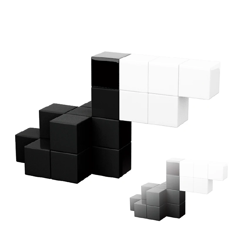 Education preschool toys magnetic cube toys magnetic child toy for toddlers