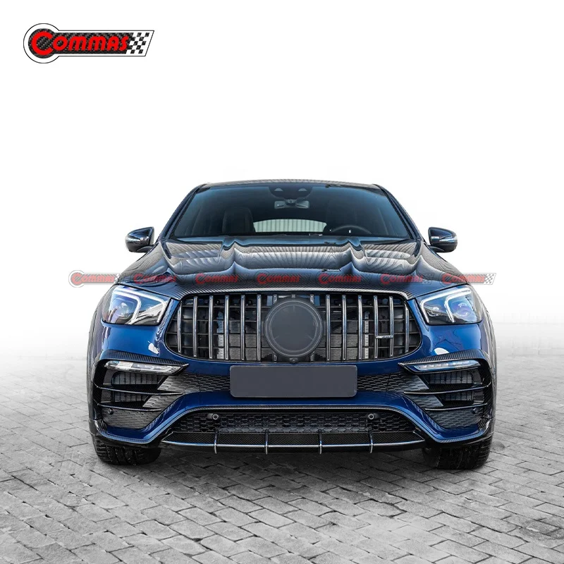 Обновление до TC Стиль углеродного волокна тюнинг-пакет для Mercedes Bens GLE купе C167 GLE350 GLE450 GLE63AMG 2021-2122 тюнинг-пакет
