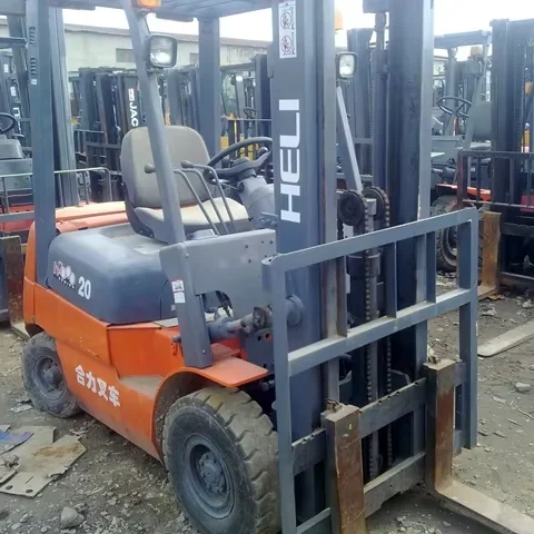 Year 2018 used Heli 20 Forklift 2 Ton Lifting Diesel fuel Heli 20 Forklift Japanese Engine made in China