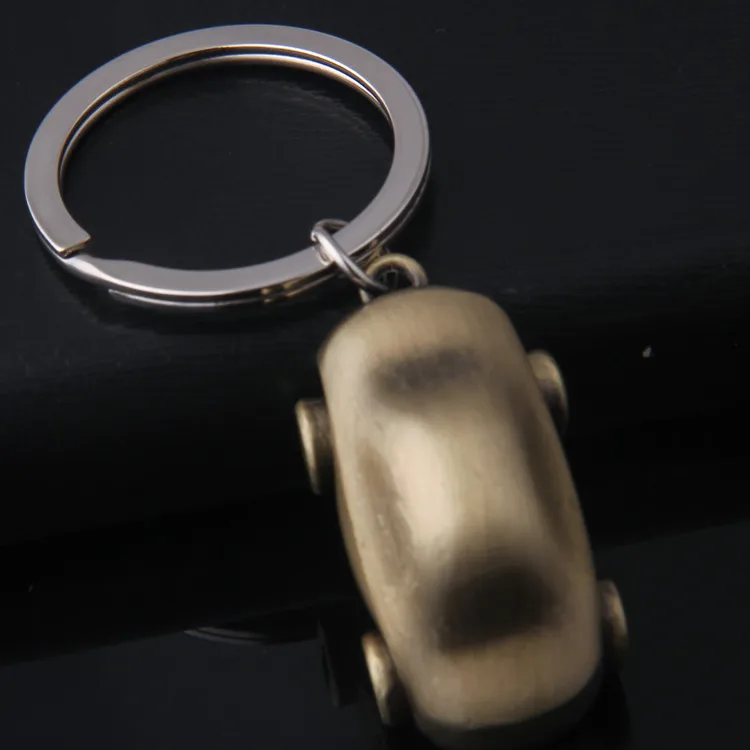 Car colorful metal keychain