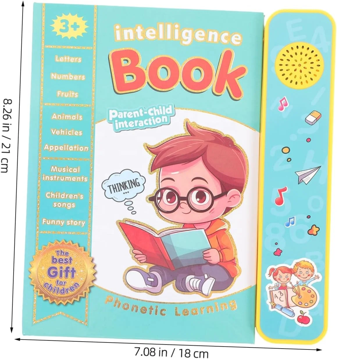 Point English Book for Educational Electric Book in English Electronic Alphabet Toy English Language Sound Book