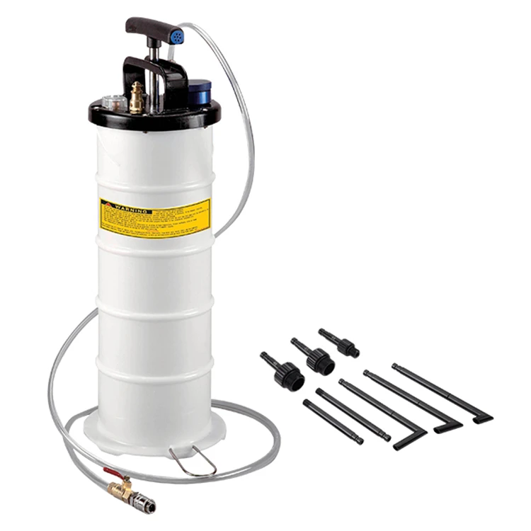 Oil Change Vacuum Fluid Extracto 6500c.c Manual Oil Extractor Pump for Automobile Oil Transmission Coolant Change