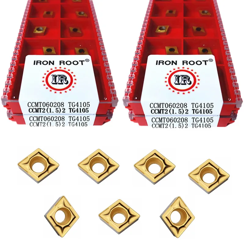 CNC inner hole turning insert CCMT060204/09T304/120404 rhombus stainless steel ceramic boring cutter grain