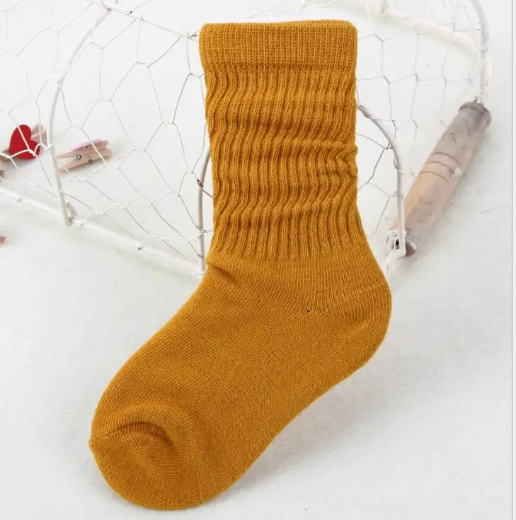2020100505 Young Baby and Girl Slouch Sock Winter Socks 3-5 years 6-12 years