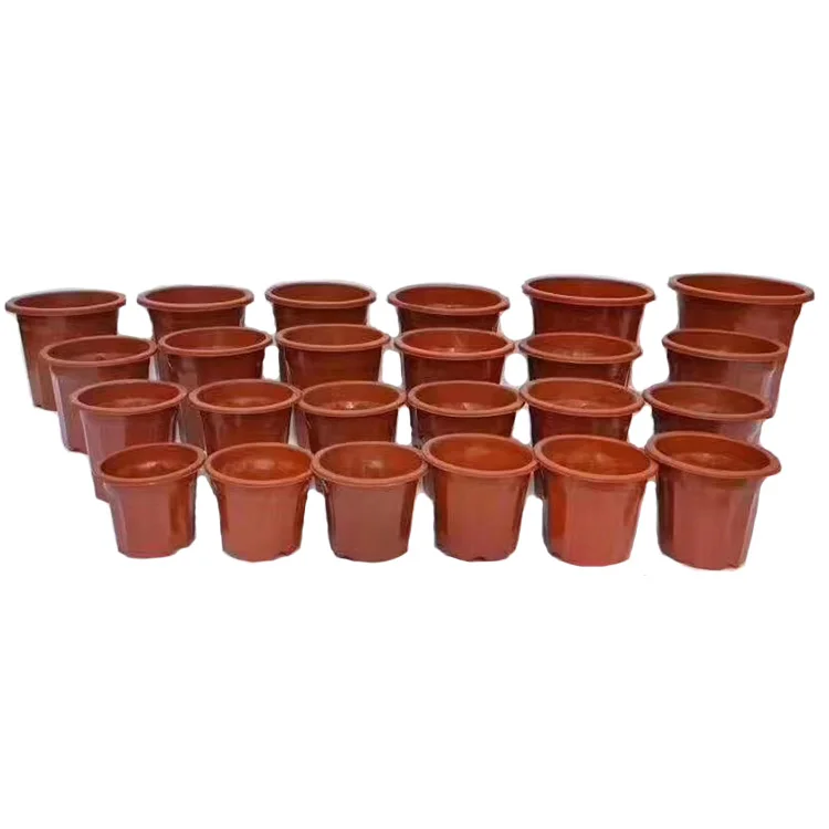 
E250 Greenhouse Planting Flower Pots Green Plants Gardening Supplies Soft Plastic PP Simple Nursery 
