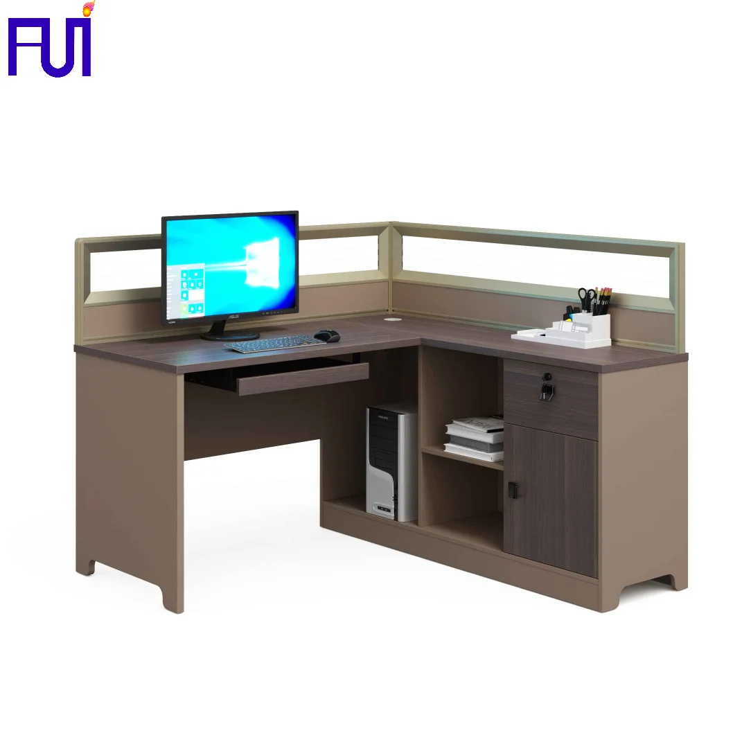 Factory Direct Sale Modern Modular Office Furniture Workstation 2 Seater Office Workstation Furniture