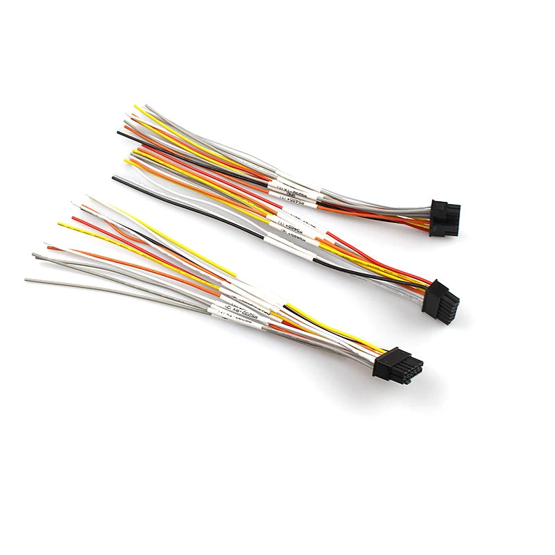 Molex 3.0mm 2*6=12PINs Dual Row Connector Cable automotive wire harness