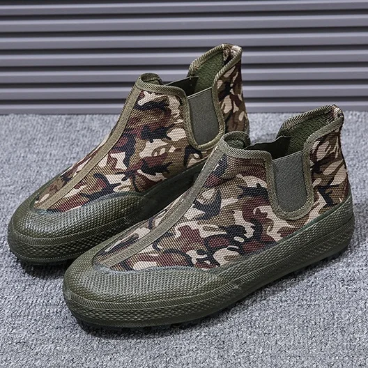 Wholesale Best Price Men Safety Shoes Heat Resistant Rubber Sole Industrial Work Boots With Composite Toe