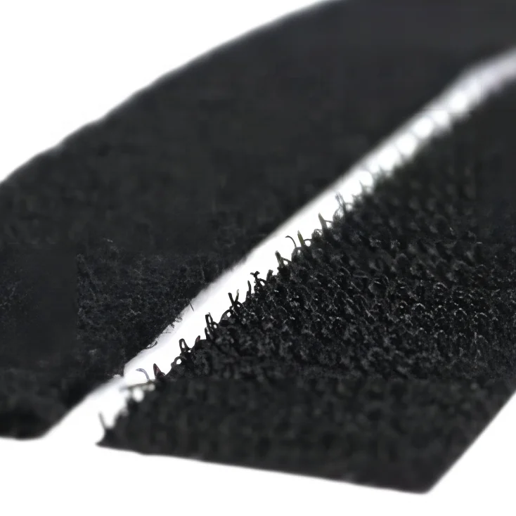 25mm 38mm 50mm 75mm 100mm Hook and Loop Tape Male and Female Reusable Wellcroes Tape Nylon Polyester material for Jackets