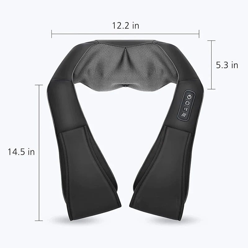 Competitive Price Shawl Relief in shiatsu portable u shaped neck massager electric shoulder cervical massage pillow