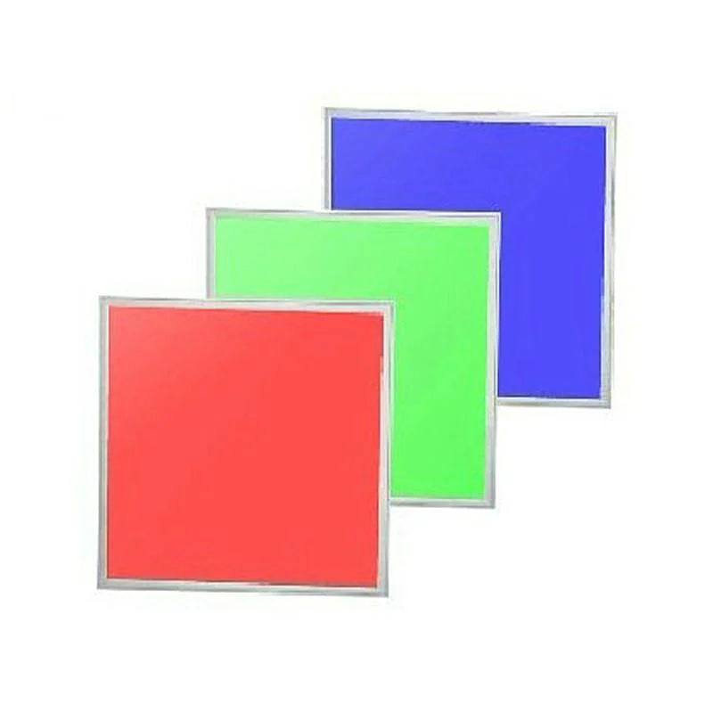 
China supply RGB LED panel light remote control colorful light decorative ceiling light 300mmx300mm 600mmx600mm 5 year warranty 
