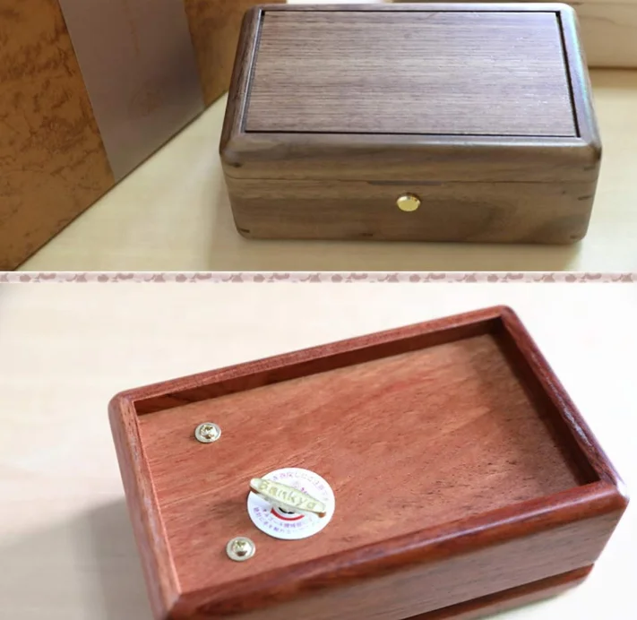 Деревянная музыкальная шкатулка, Рождество, день рождения, подарок на день Святого Валентина