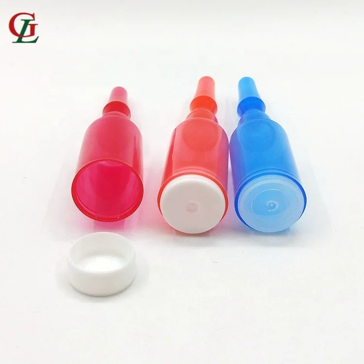 Best sale 5ml PP plastic serum ampule bottle Shatter-resistant skin care ampoule bottles custom color with logo printing ampoule